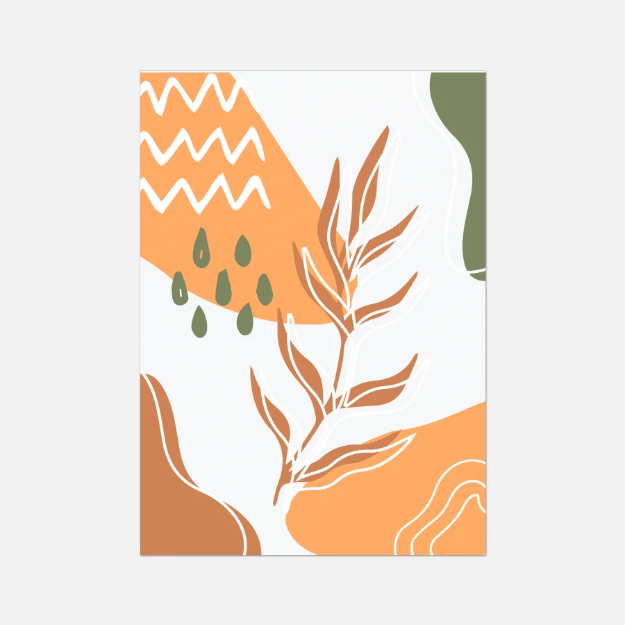 Dried Leaf Home & Living Wall Decoration Decor - Image 2