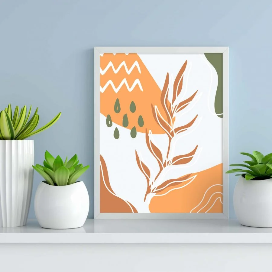 Dried Leaf Home & Living Wall Decoration Decor - Image 4
