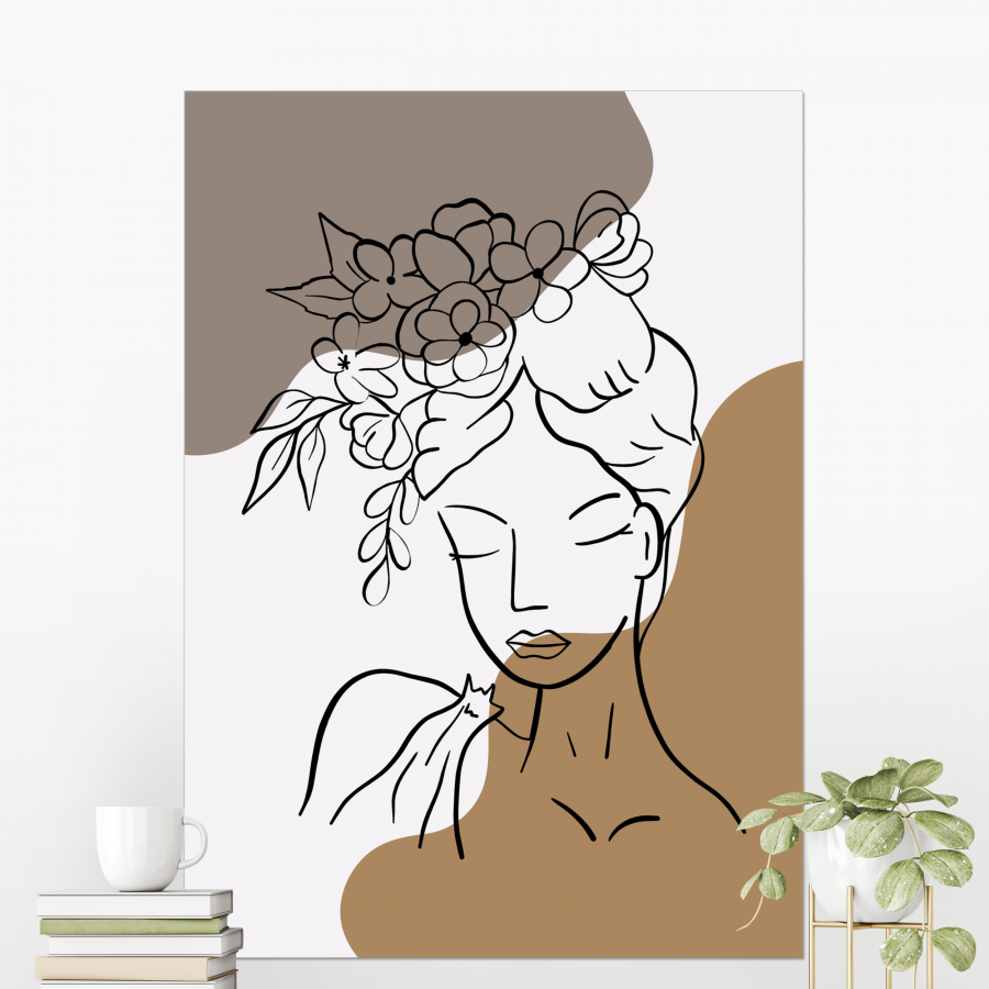 Flower Mother Nature Home & Living Wall Decoration Decor