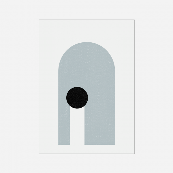 Garden Doorway Abstract Wall Art Home Study Decor