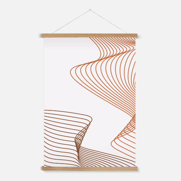 Turbulent Waves Home & Living Wall Decoration Decor