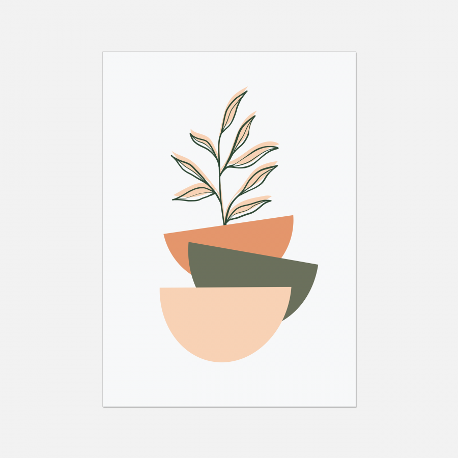 Planted Plant Pots Home & Living Wall Decoration Decor - Image 2